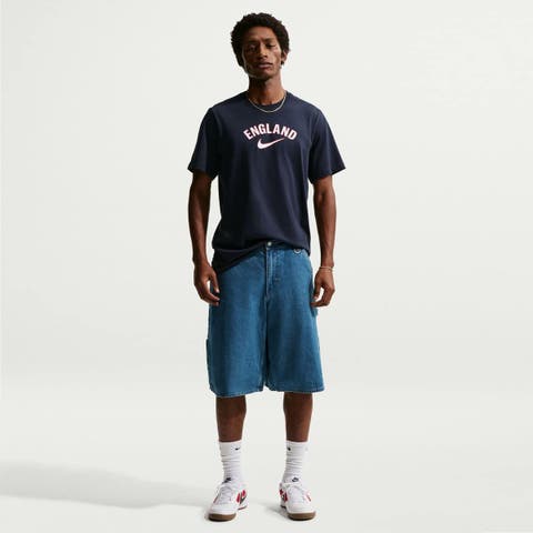Men's Nike Navy England National Team Wordmark T-Shirt