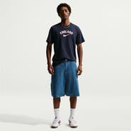 Nike Men's Nike Navy England National Team Wordmark T-Shirt