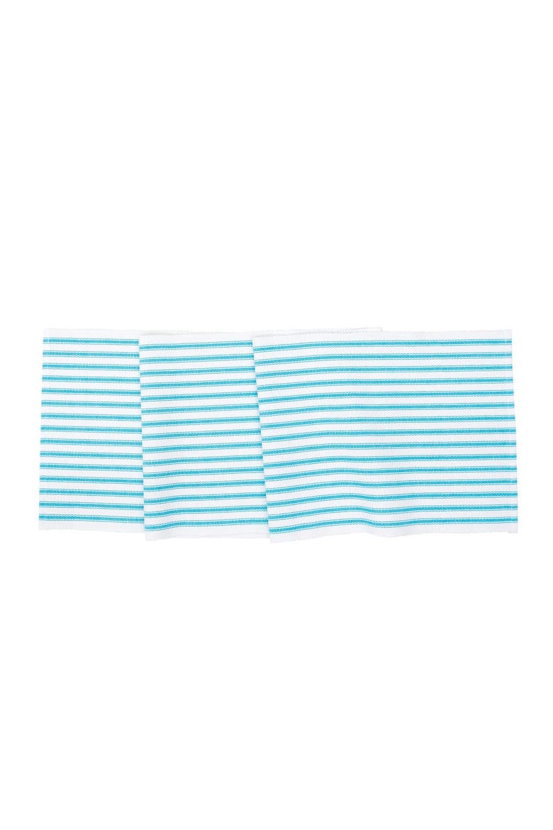 Ticking Stripe Runner, Main, color, Blue
