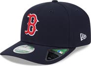 New Era Men's New Era Navy Boston Red Sox Player Replica 9SEVENTY Adjustable Hat