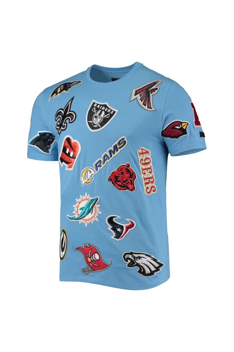 Men's Pro Standard Blue NFL League Wordmark T-Shirt, Alternate, color, Blue