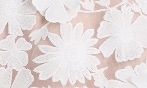 Helsi Ellen Flower Appliqué Long Sleeve Minidress