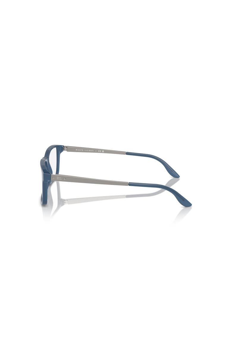 55mm Rectangle optical glasses, Alternate, color, Blue