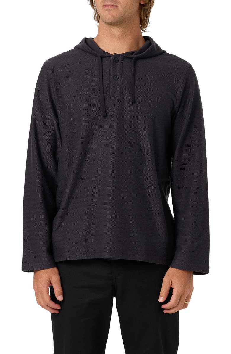 O'Neill Bavaro Cotton Blend Poncho Hoodie, Main, color,