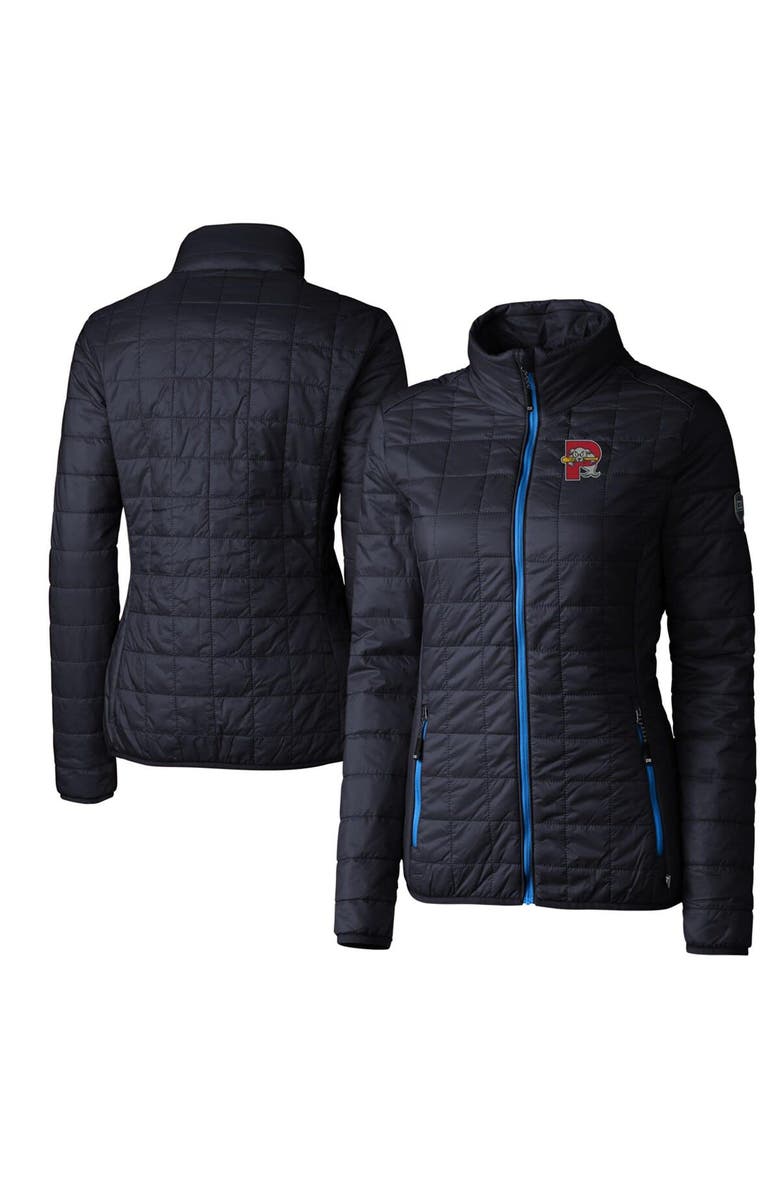 Cutter & Buck Women's Cutter & Buck Navy Portland Sea Dogs Rainier Primaloft Eco Full-Zip Jacket, Alternate, color, 
