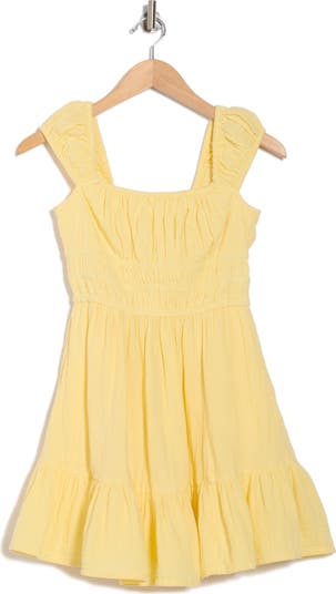 Smocked Corset Minidress