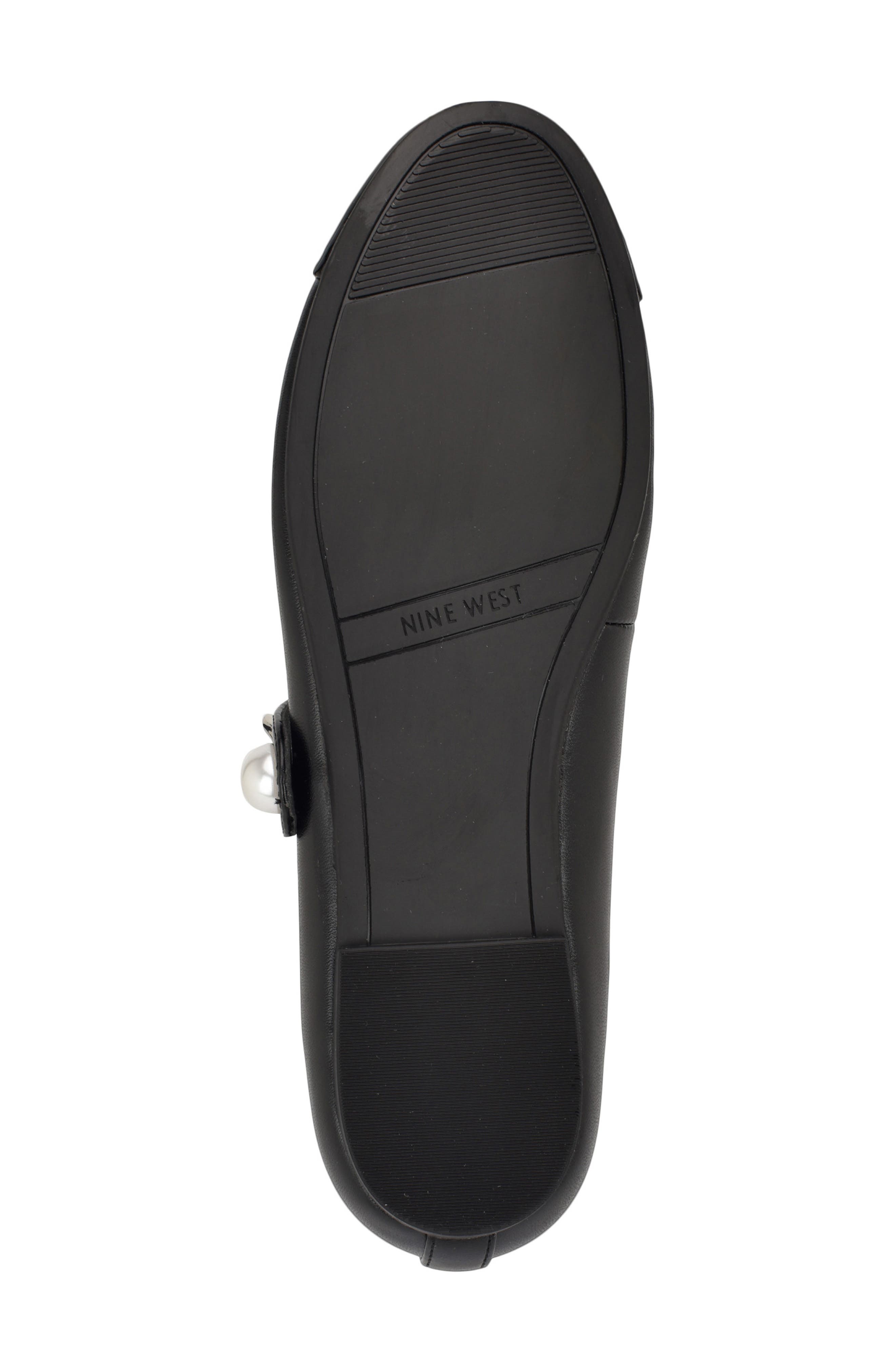 Nine West Platy Mary Jane Cap Toe Flat, Alternate, color, 