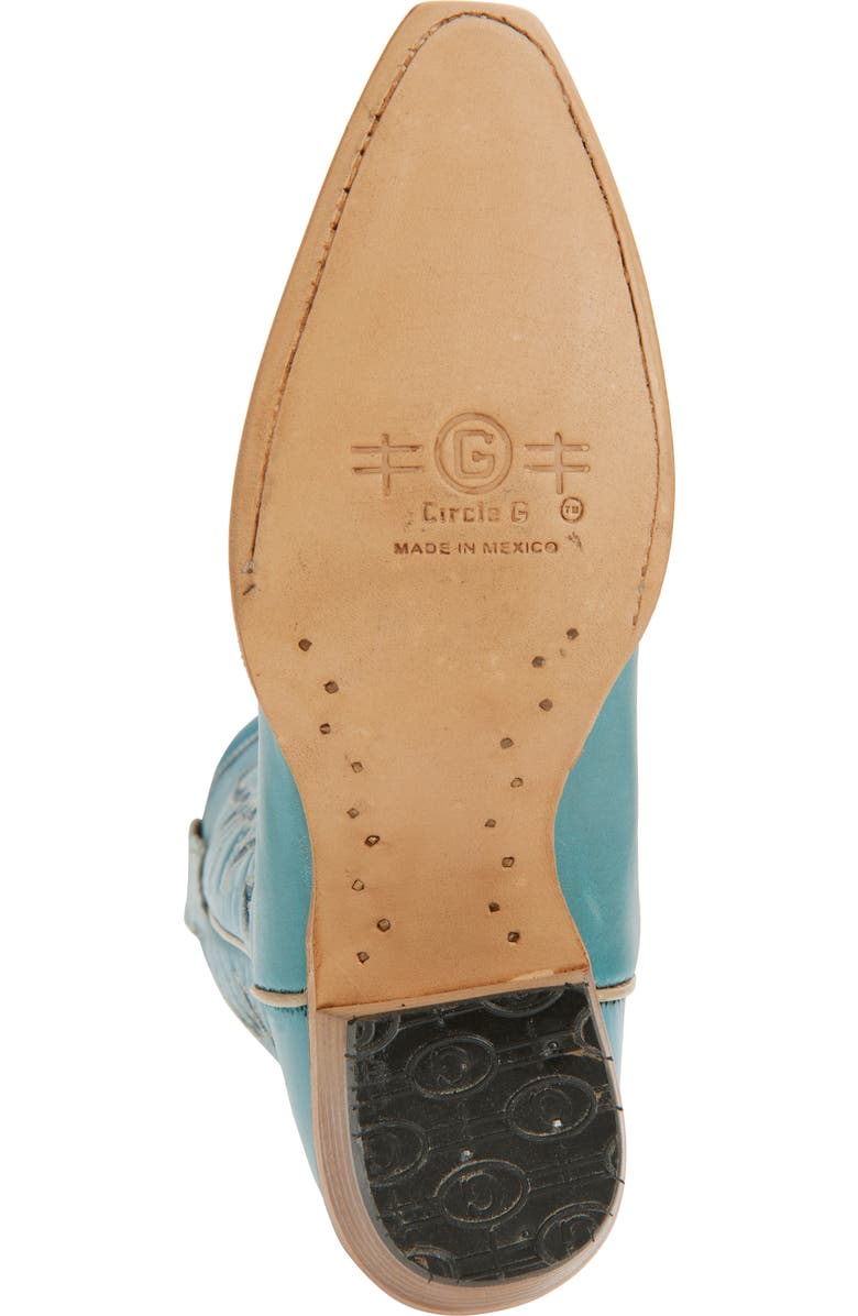 CIRCLE G Embroidered Western Boot, Alternate, color,
