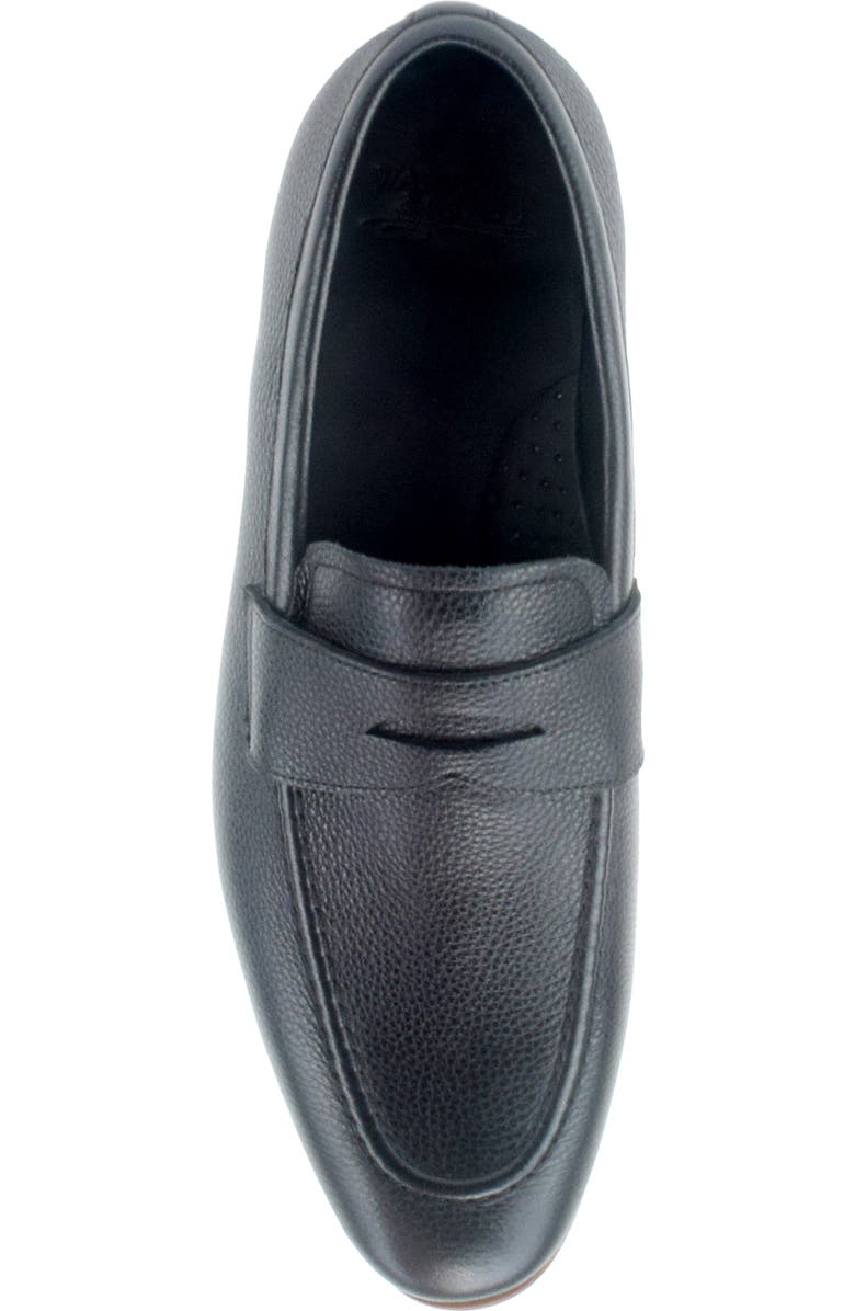 Warfield & Grand Lyon Penny Loafer, Alternate, color, Black