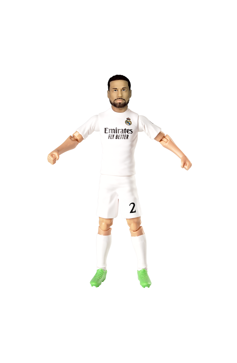 Banbo Toys SOCKERS Real Madrid CF Dani Carvajal 8" Collectible Soccer Action Figure, Alternate, color, NO COLOR