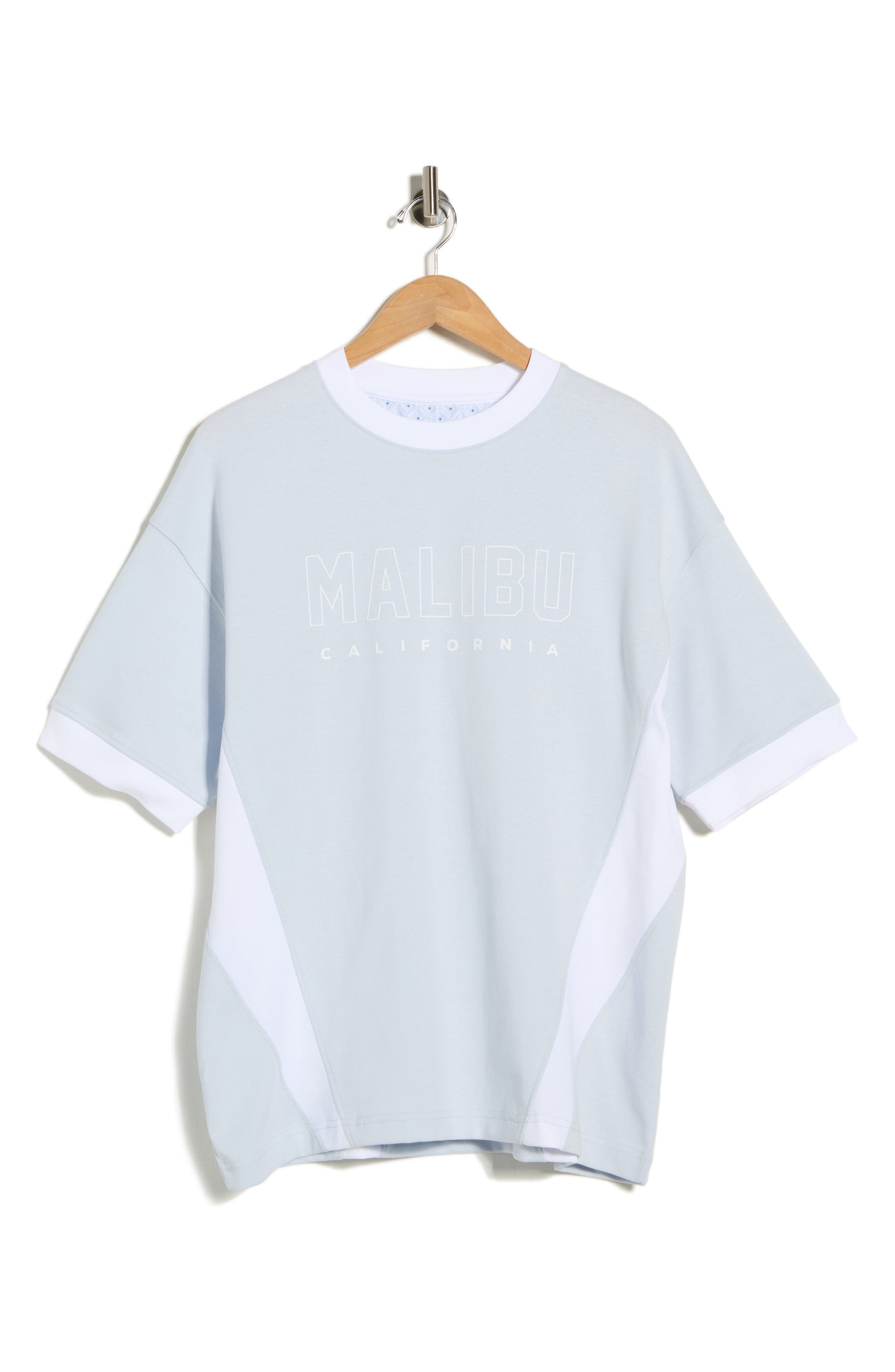 DENIM AND FLOWER Relaxed Fit Knit T-Shirt