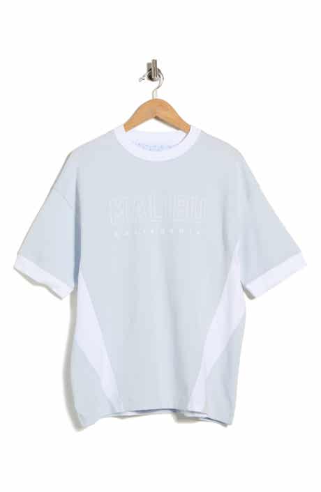 DENIM AND FLOWER Relaxed Fit Knit T-Shirt