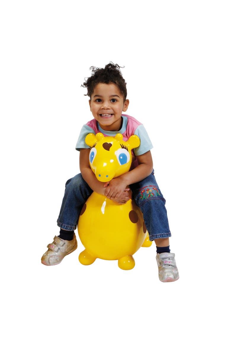 GYFFY the Giraffe w/Pump, Alternate, color, Yellow