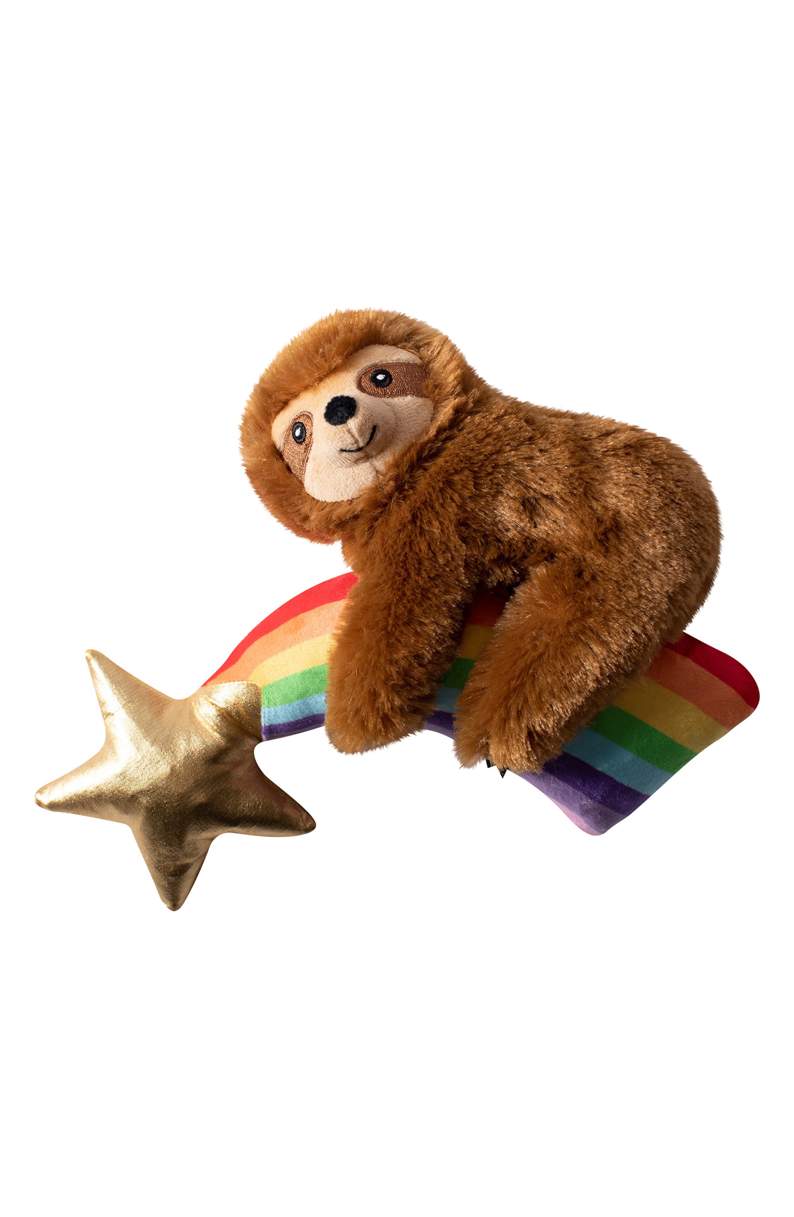 Fringe Studio Rainbow High Plush Dog Toy