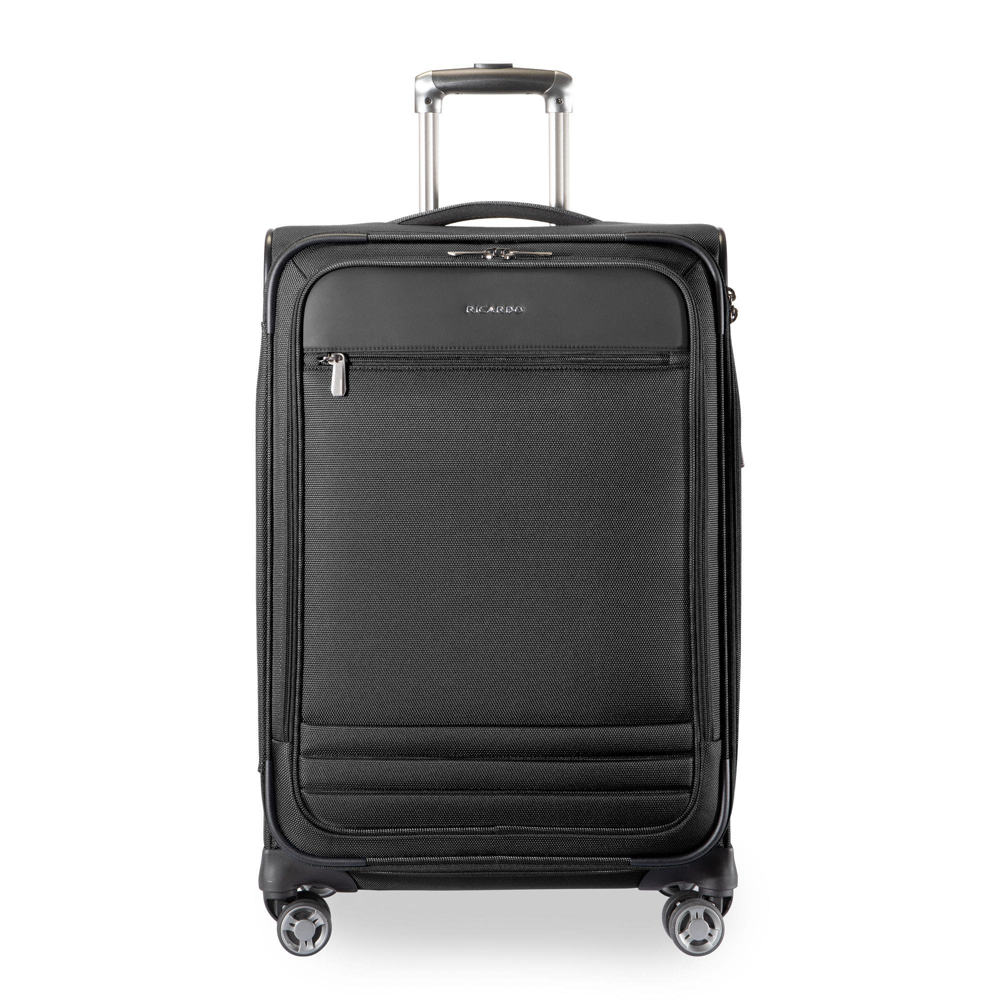 Ricardo Beverly Hills Ashbury Softside Expandable 3 Piece Set, Alternate, color, Black