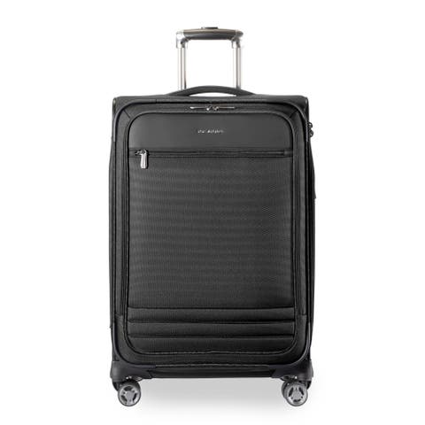 Ashbury Softside Luggage, Expandable Suitcase, Lightweight Sustainable rPET Travel Bag with TSA Lock & Dual Spinner Wheels, 24-inch Medium Check-in