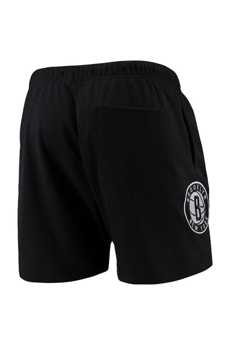 Men's Pro Standard Black Brooklyn Nets Mesh Capsule Shorts, Alternate, color, Black