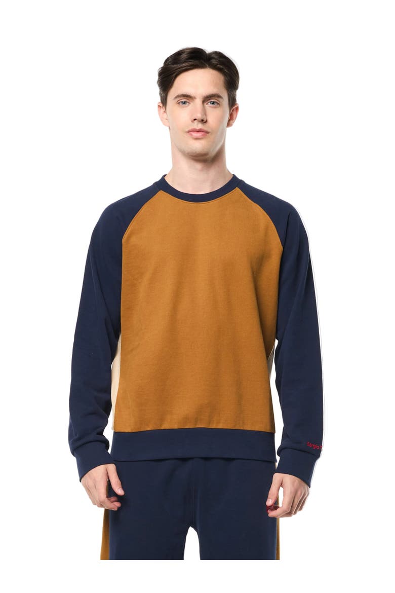 Suonare Crewneck, Main, color, BRONZE BROWN