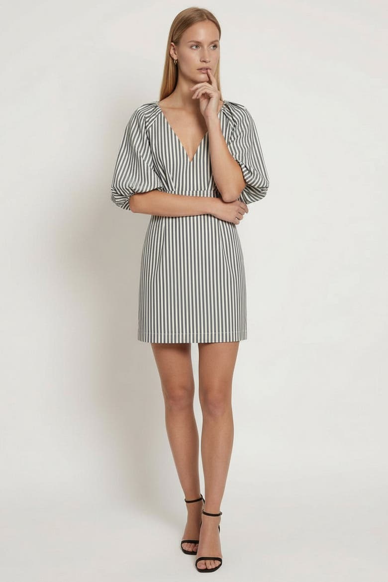 Emerie Mini Dress, Alternate, color, Multi Color