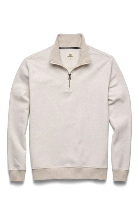 Bobby Stripe Fleece Quarter Zip