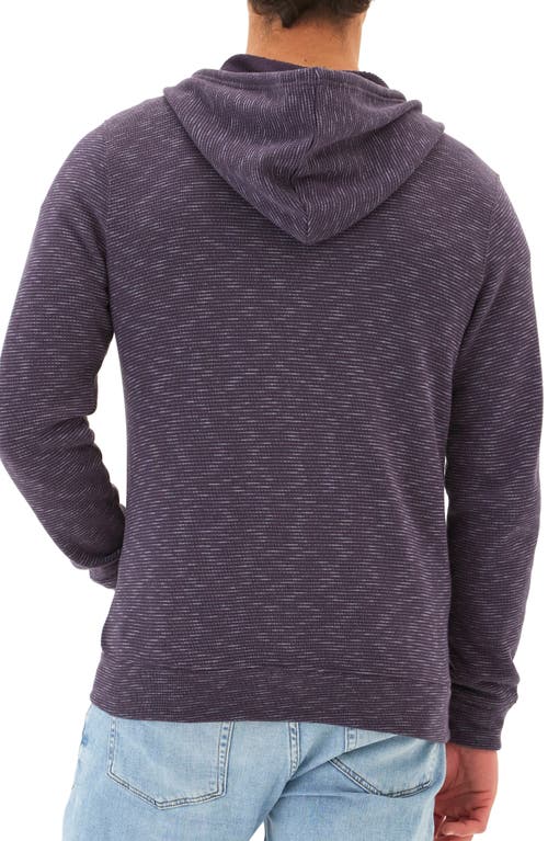 Threads 4 Thought Jordyn Stripe Organic Cotton French Terry Zip Hoodie In Stargazer