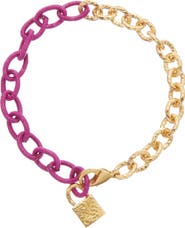 Juvell Two-Tone Chain Bracelet