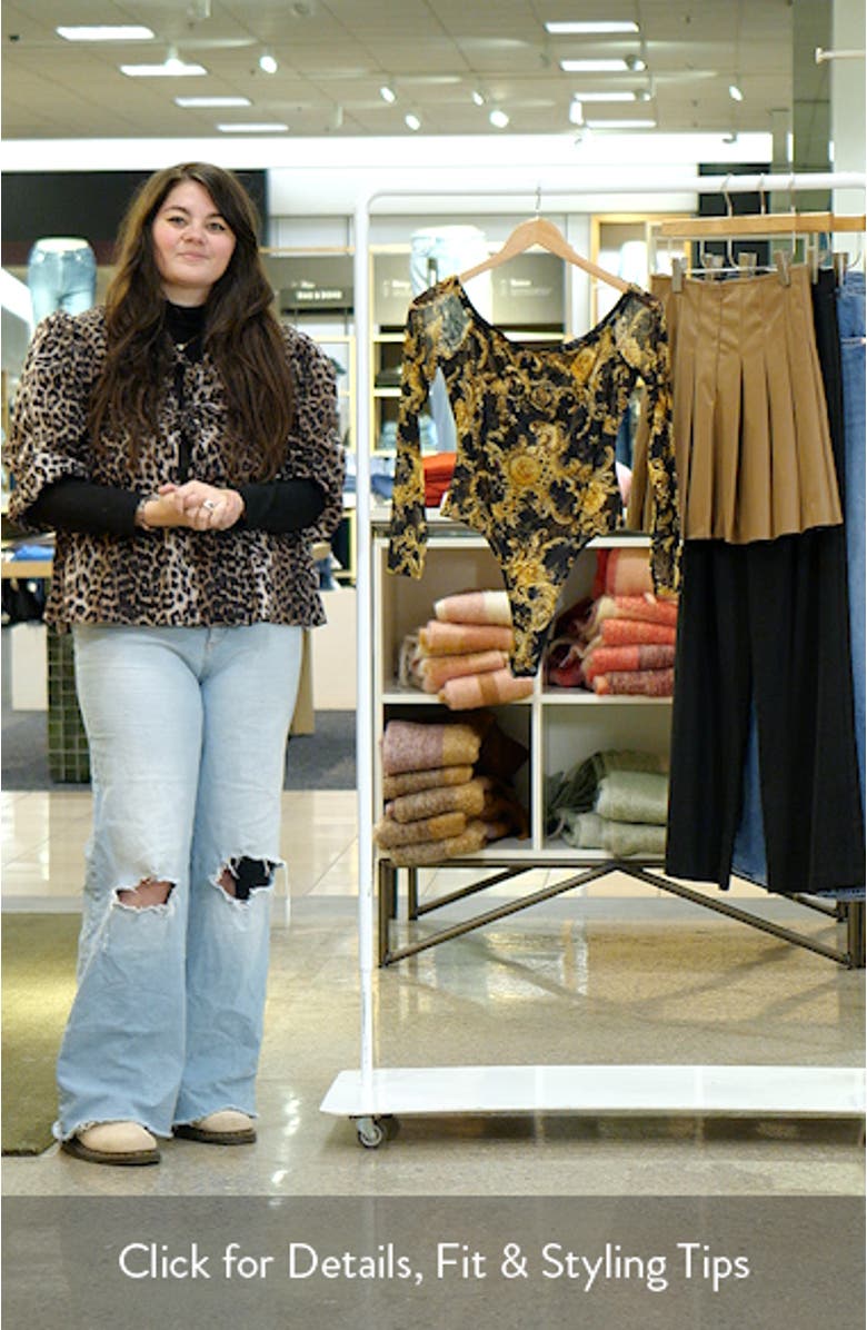 Peonie Off the Shoulder Mesh Bodysuit, sales video thumbnail