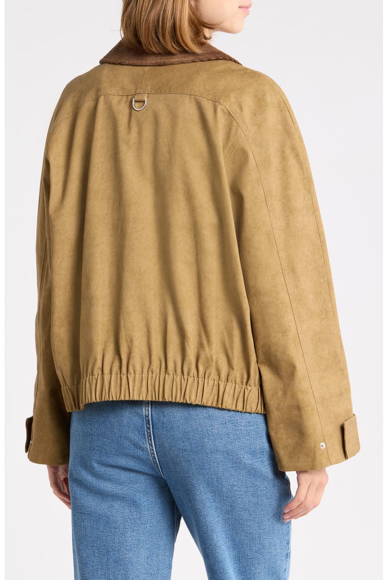 York Zip Cotton Jacket, Alternate, color, YELLOWSTONE