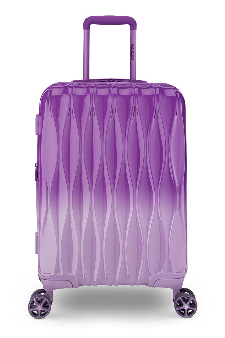 Link Ombré Hardside 28-Inch Spinner, Main, color, PURPLE/ LIGHT PURPLE