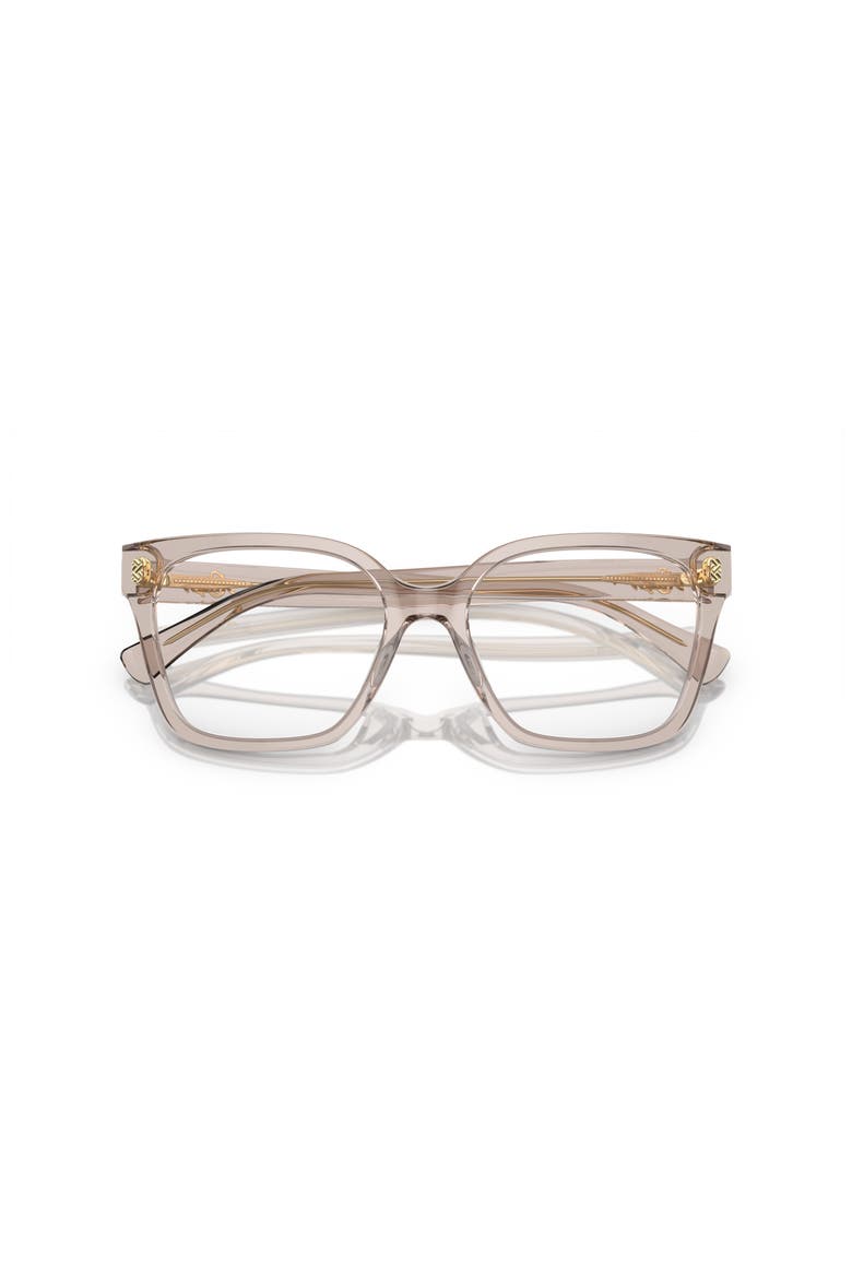 55mm Square optical glasses, Alternate, color, Beige