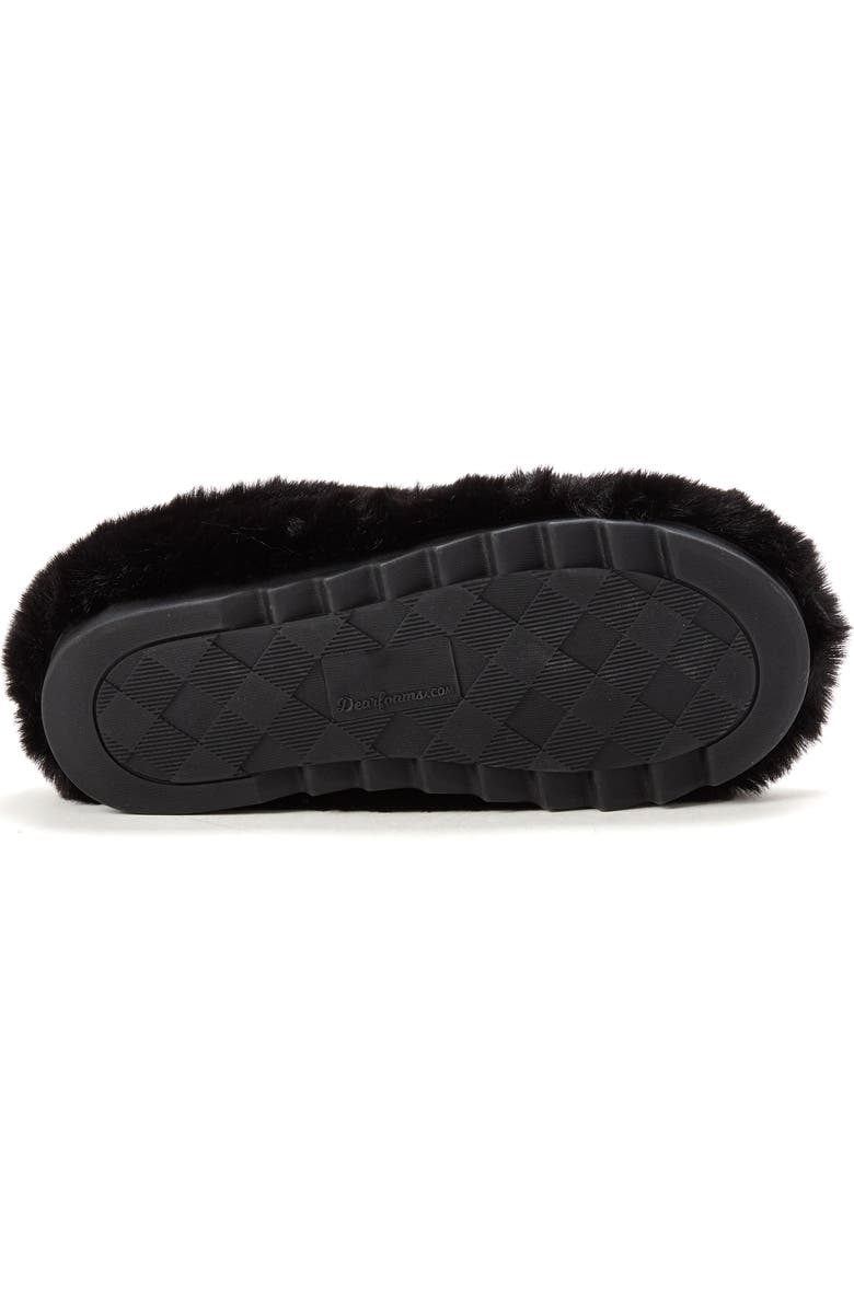 DEARFOAMS Annabelle Pile Clog with Embellishment, Alternate, color, Black