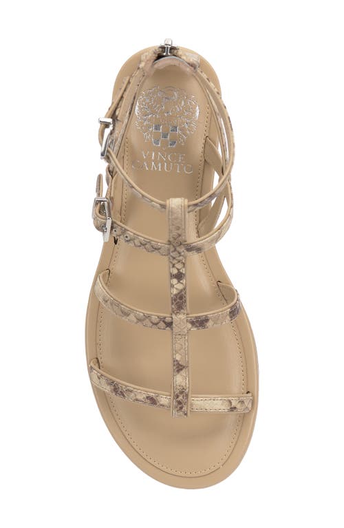 Vince Camuto Liba Strappy Sandal In Taupe