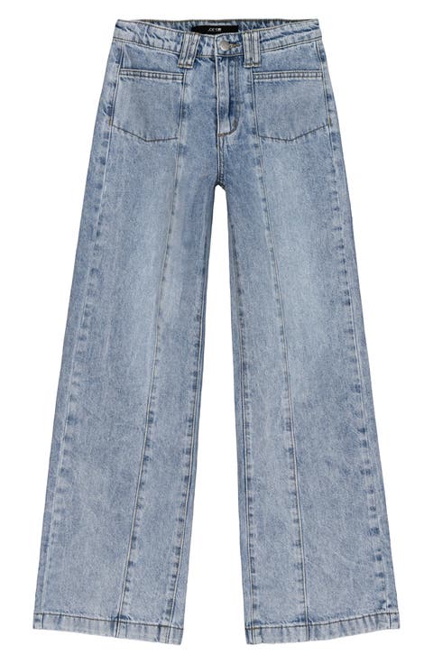 Kids' Bailey Wide Leg Jeans (Big Kid)