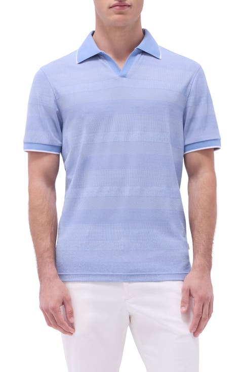 Tipped Johnny Collar Polo