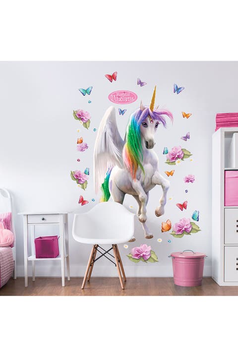 Magical Unicorn Large Character Sticker