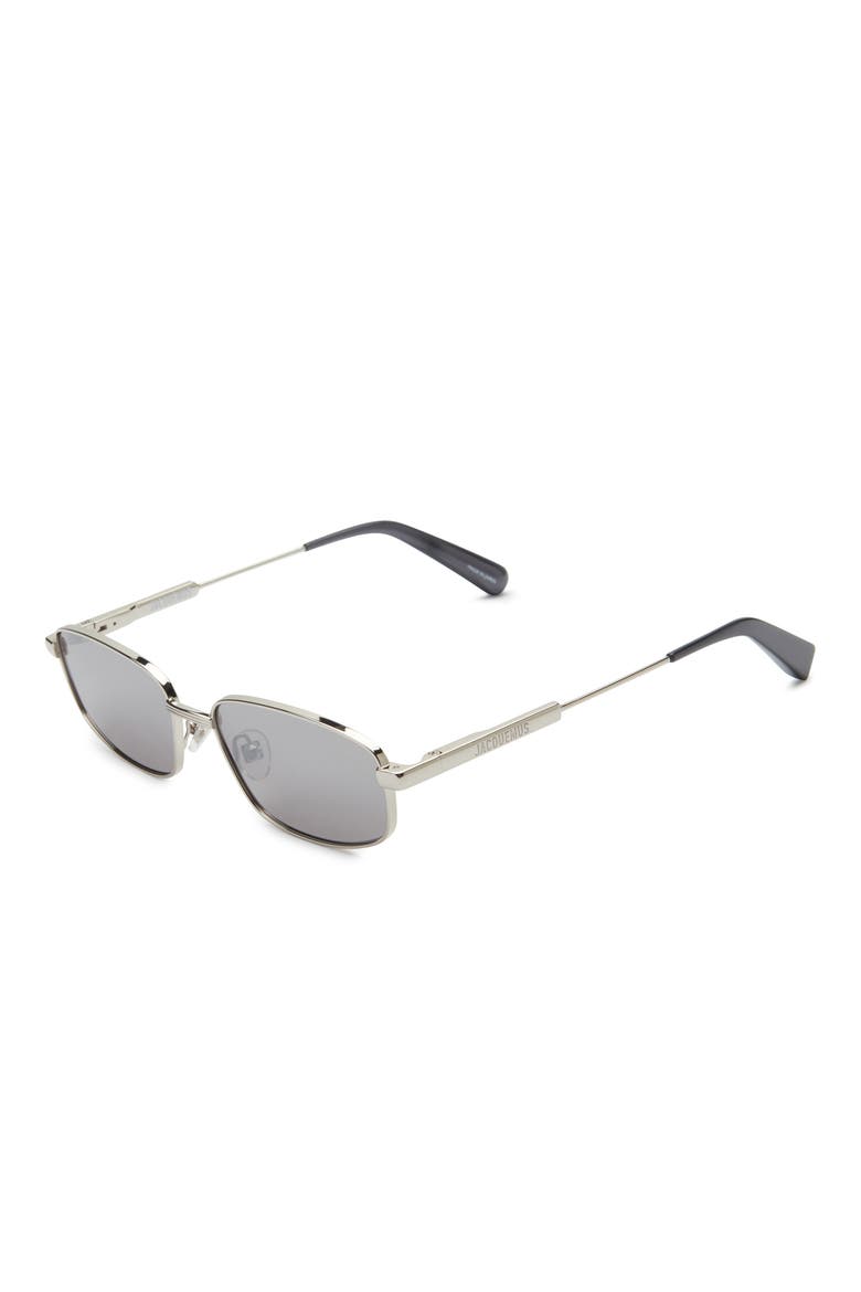 The Sera Aviator Sunglasses, Alternate, color, SILVER/METALLIC GUN/SILVER