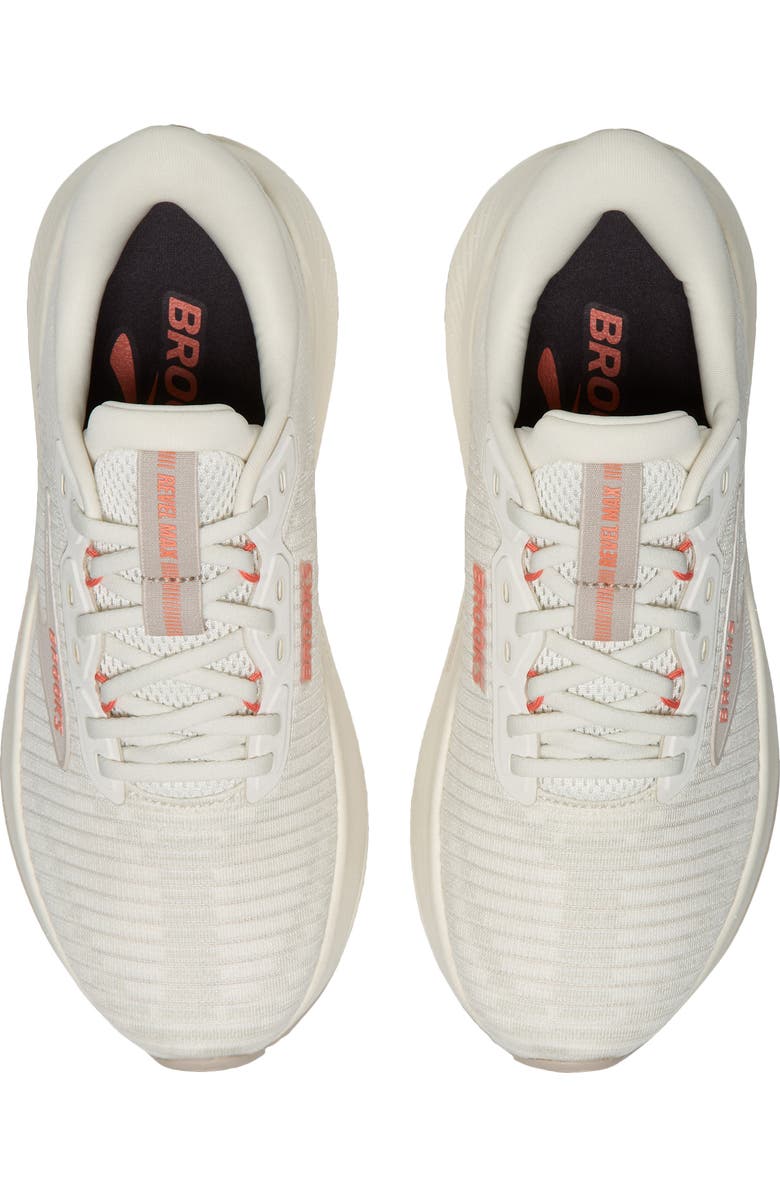Brooks Revel Max Running Shoe, Alternate, color, Coconut/ Chateau/ Peach