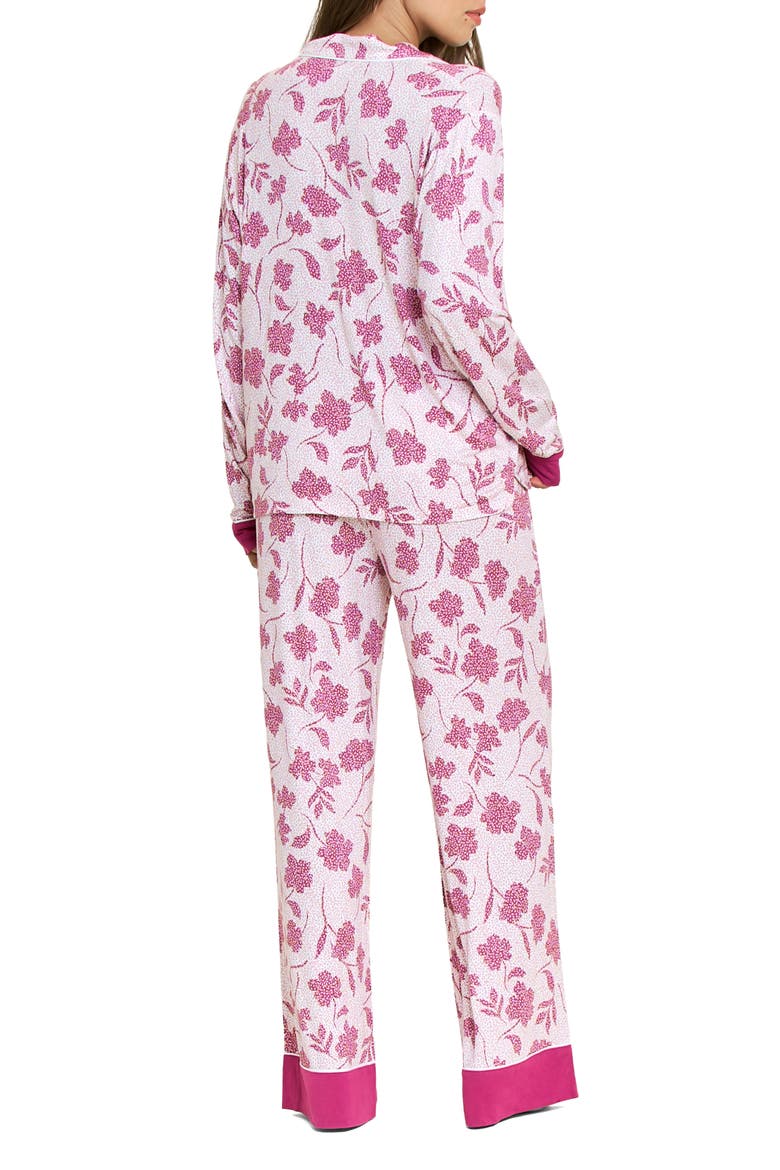 All American Long Pajamas, Alternate, color, ROMANTIC LILAC VINES