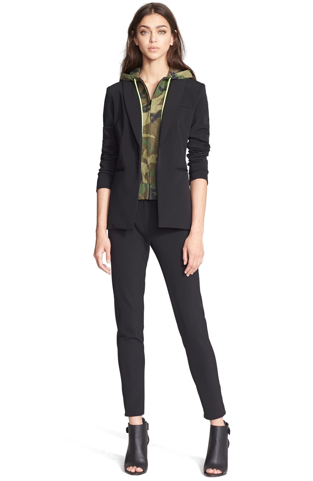 Vince 'Katia' Leather Wedge Bootie, Alternate, color, 