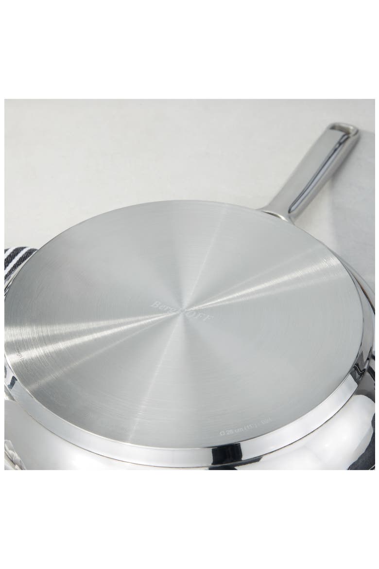 DiNA Helix 11-Inch Fry Pan, Alternate, color, SILVER