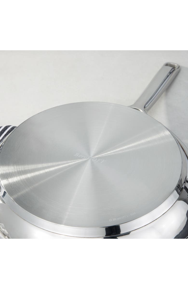 BergHOFF DiNA Helix 11-Inch Fry Pan, Alternate, color, Silver
