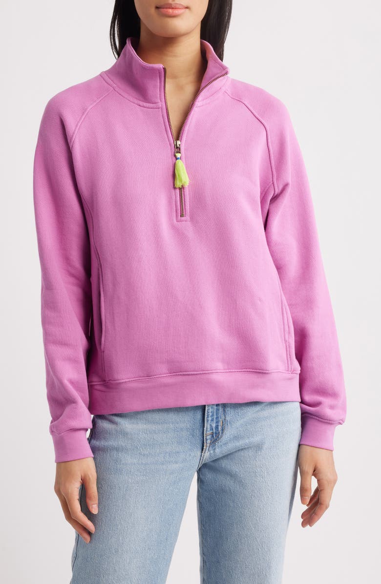 Hatley Half Zip Pullover, Main, color, 