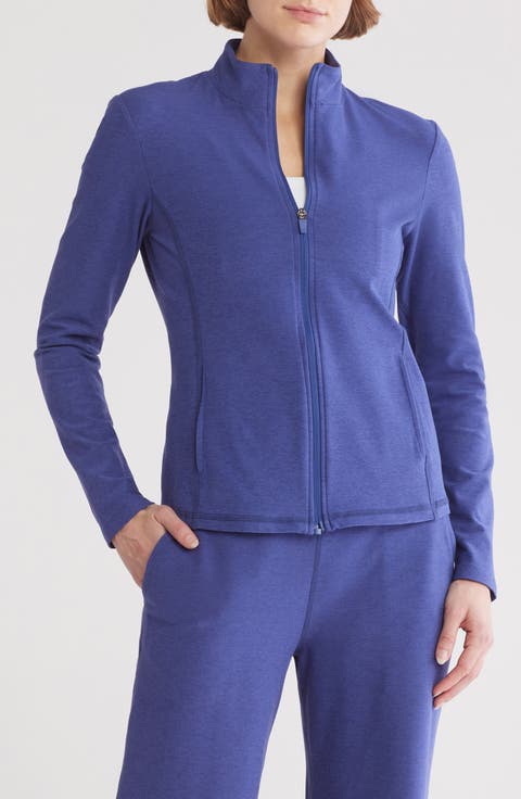 On the Go Mock Neck Jacket