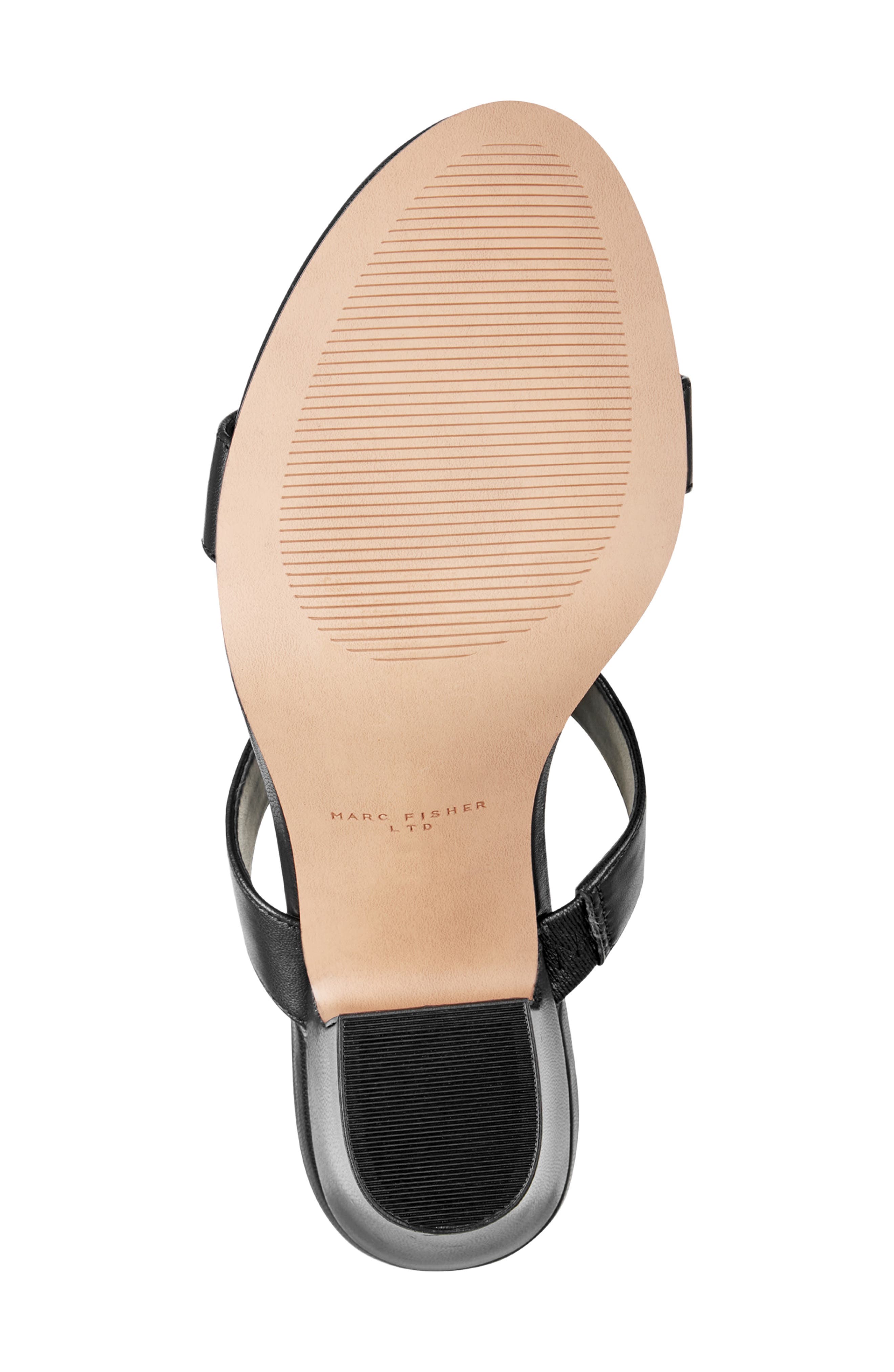 Marc Fisher LTD Jessey Slide Sandal, Alternate, color, Black