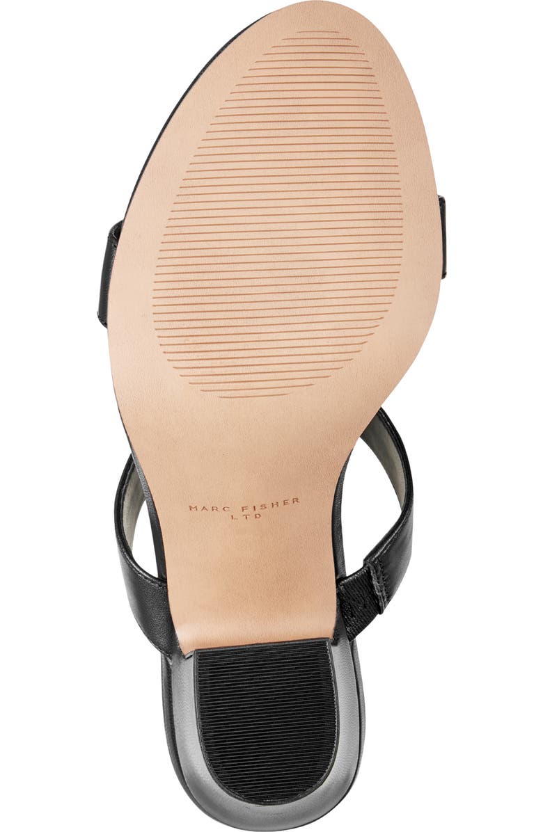 Marc Fisher LTD Jessey Slide Sandal, Alternate, color, Black