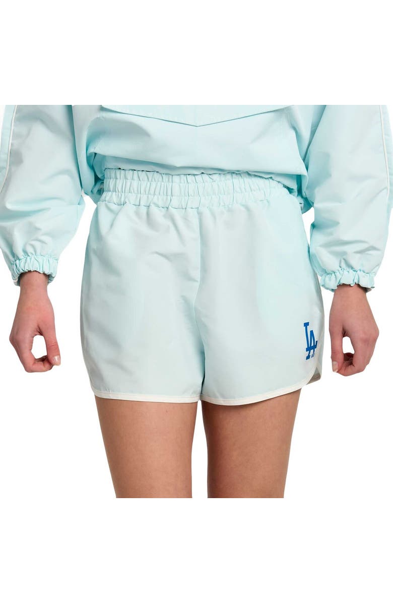 LUSSO Women's Lusso Light Blue Los Angeles Dodgers Nina Shorts, Alternate, color, Light Blue
