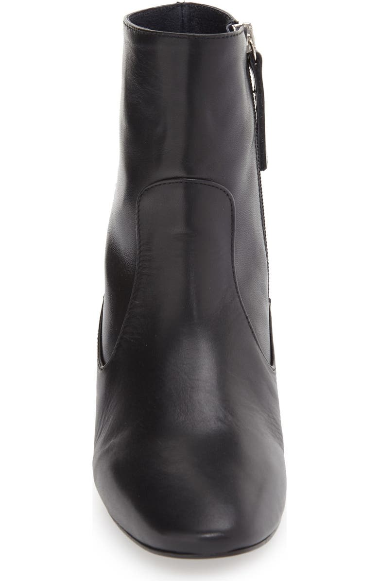 Topshop 'Aubergine Perspex' Clear Heel Bootie, Alternate, color,
