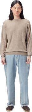 GOBI Mongolian Cashmere Lightweight Silk Cashmere Textured Sweater
