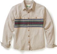Marine Layer Pacifica Multi Stripe Stretch Twill Overshirt