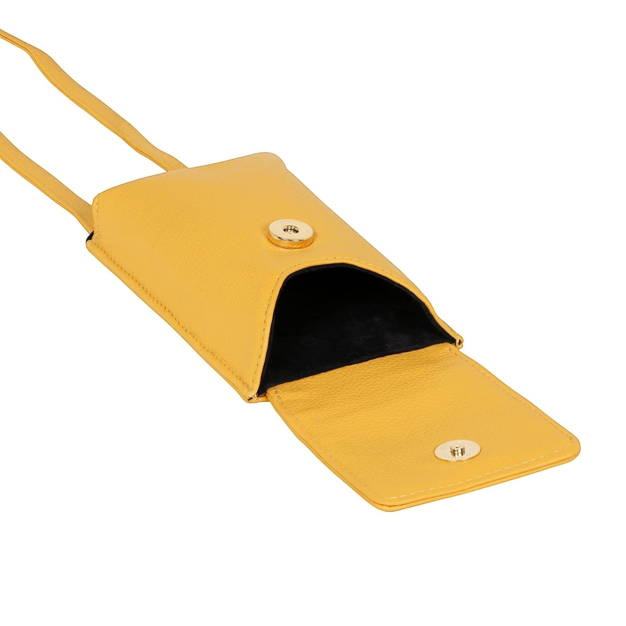 Crossbody Phone Pouch, Alternate, color, Yellow